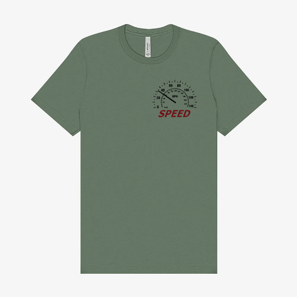 Adult Jersey Short Sleeve Tee (Green Spectrum)
