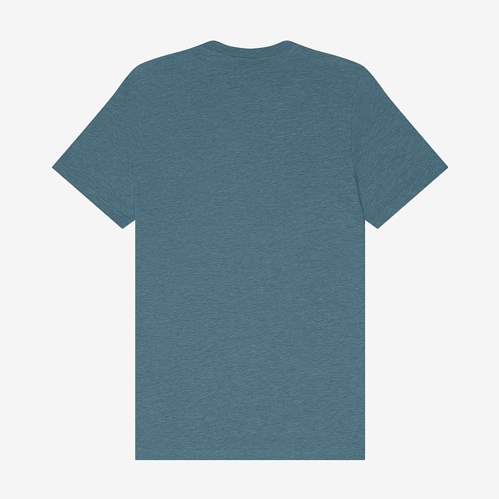 Adult Heather CVC Short Sleeve Tee (Blue Spectrum)