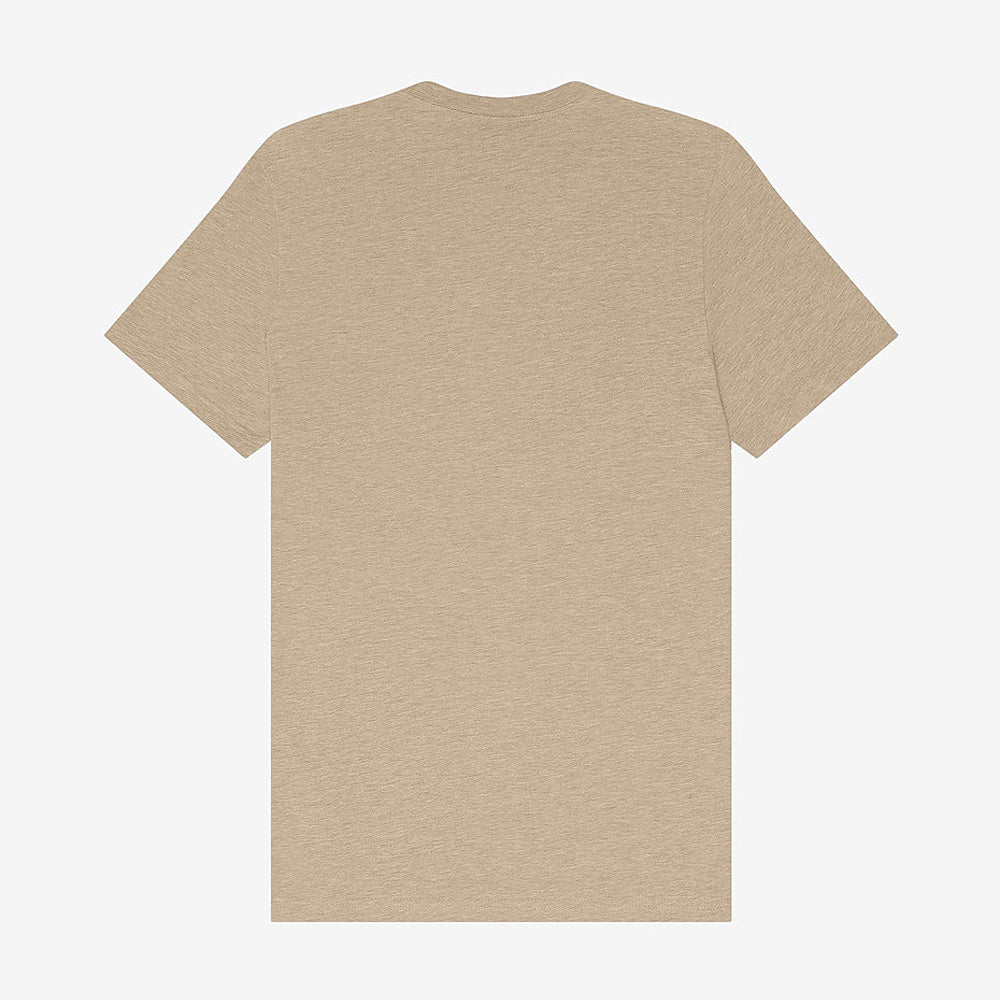 Adult Heather CVC Short Sleeve Tee (Beige Spectrum)