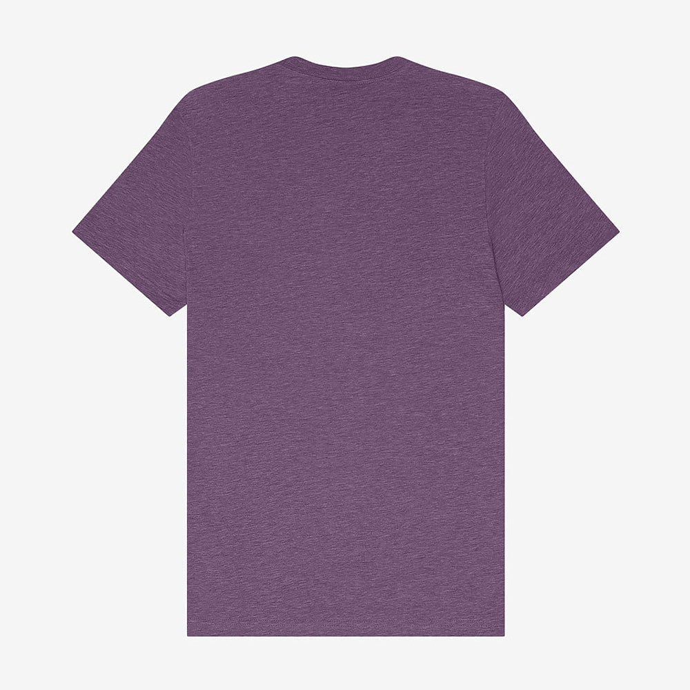 Adult Heather CVC Short Sleeve Tee (Purple Spectrum)