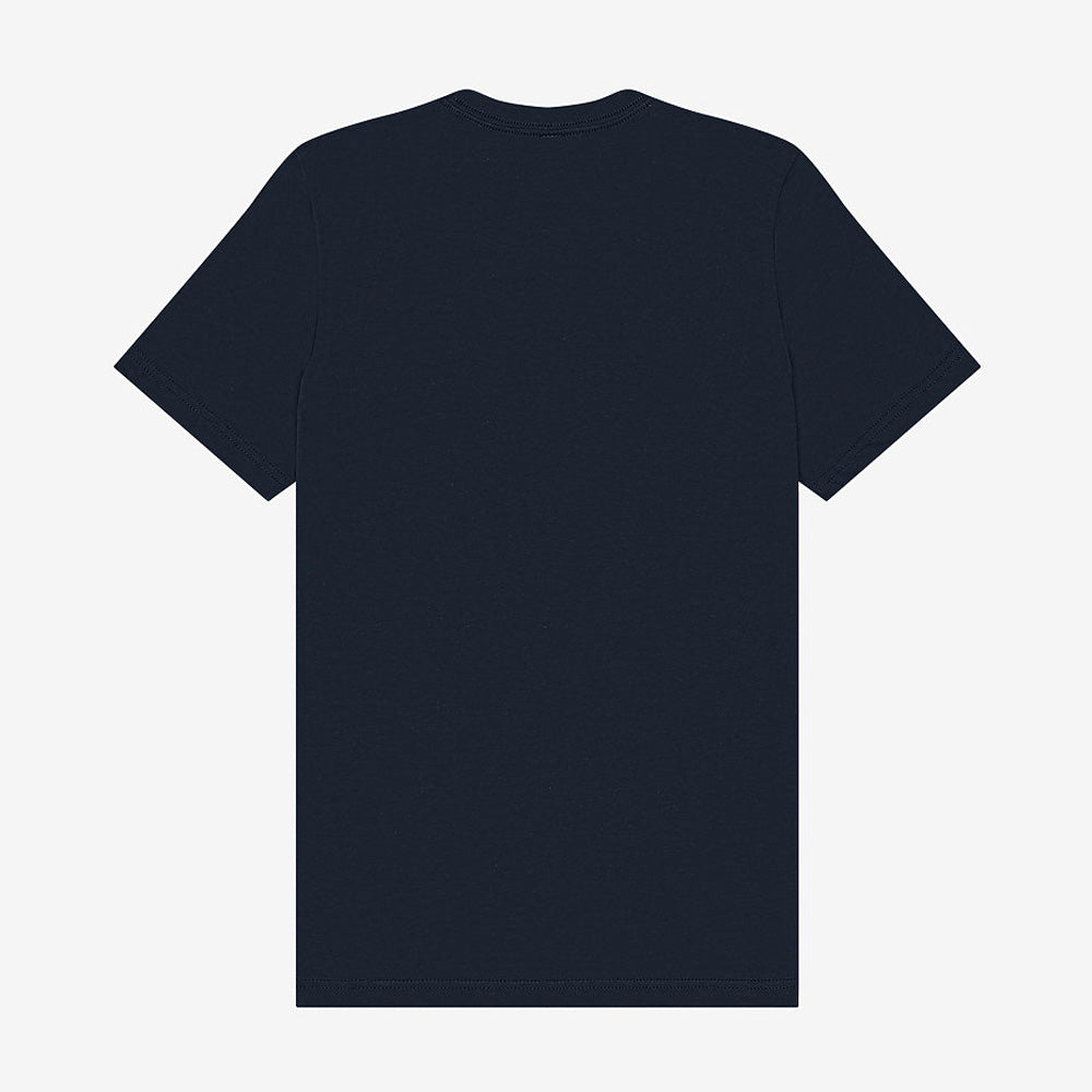 Adult Heather CVC Short Sleeve Tee (Navy Spectrum)