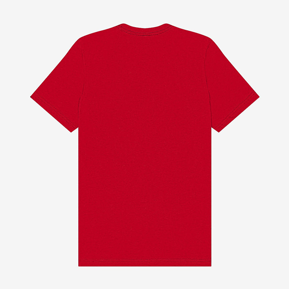 Adult Heather CVC Short Sleeve Tee (Red Spectrum)