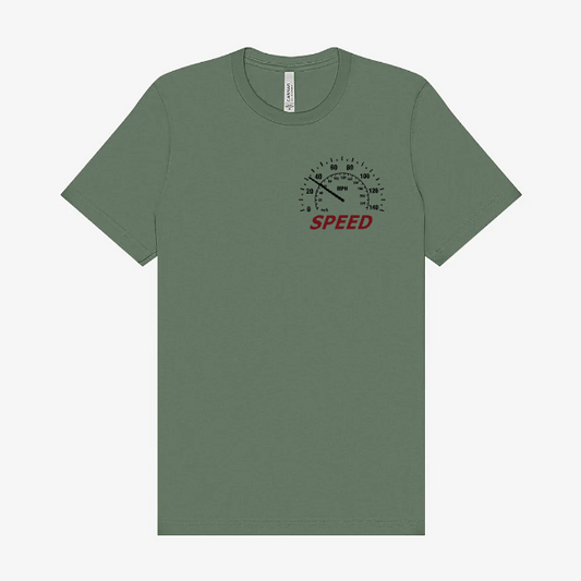 Adult Jersey Short Sleeve Tee (Green Spectrum)